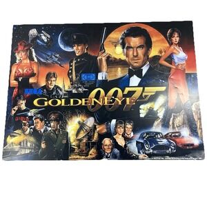 SEGA Golden‎ Eye Pinball Machine Translite - Replacement Or Art Great Graphics